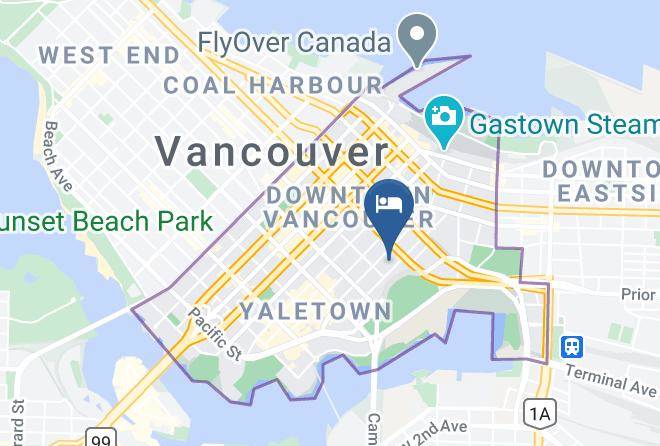 Greater Vancouver - Georgian Court Hotel Maps