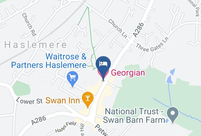 Surrey - Georgian Hotel Maps