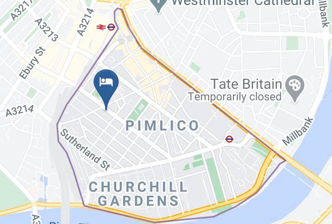London - Georgian House Hotel Maps