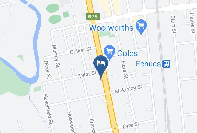 Campaspe - Georgian Motor Lodge Maps