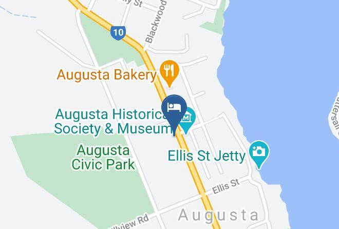 Augusta Margaret River - Georgiana Molloy Motel Maps