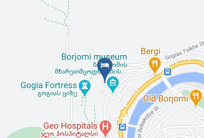 Borjomi - Georgios Aprtment Maps