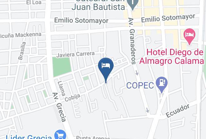 El Loa - Geotel Calama Maps