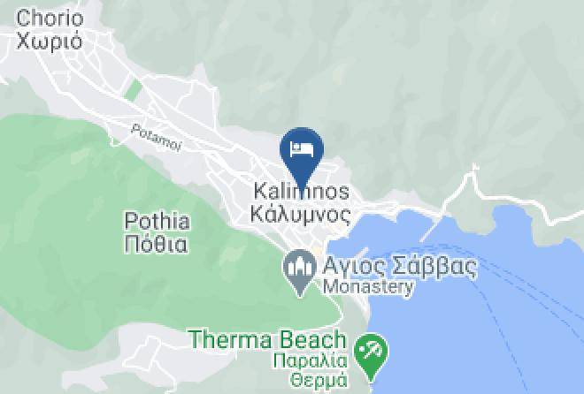 Kalymnos - Gerakios Sa Maps