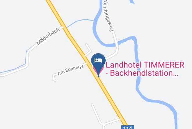 Murtal District - Landhotel Timmerer Backhendlstation Pizzeria Maps