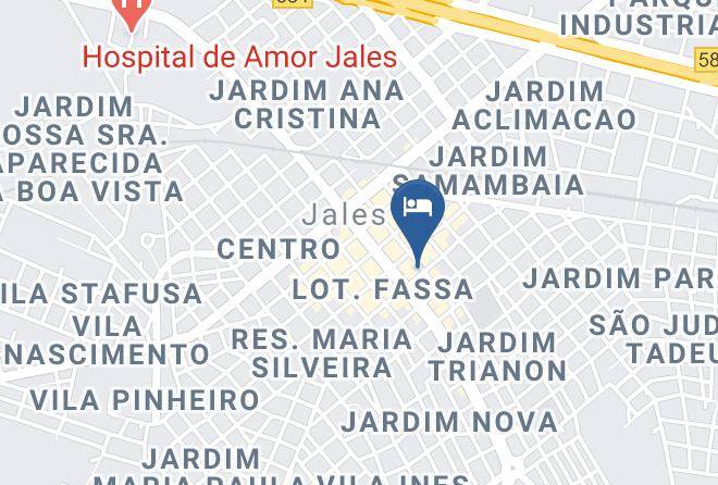 Jales - Geraldelli Center Hotel Maps