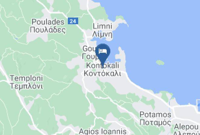 Kerkira - Gerekos Al & Co Oe Maps