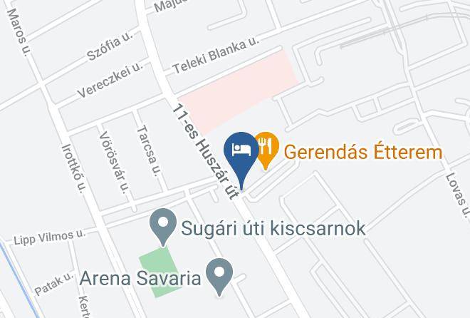 Szombathely - Gerendas Hotel Maps