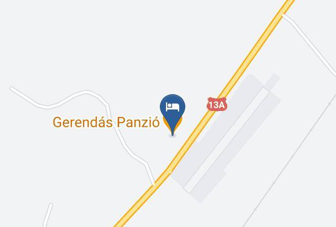 Ghindari - Gerendas Panzio Maps