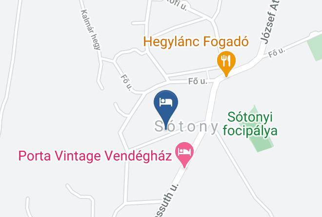 Sotony - Gerendas Vendeghaz Maps