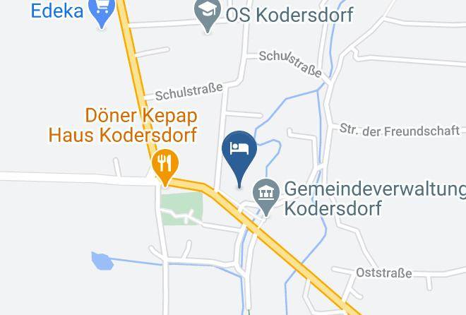 Gorlitz - Gerichtskretscham Kodersdorf Gaststatte Und Pension Maps