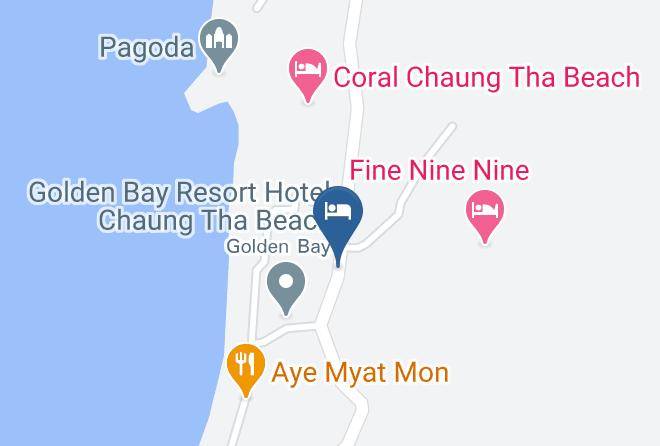 Gerizim Hotel Resort Mapa - Ayeyarwady - Pathein