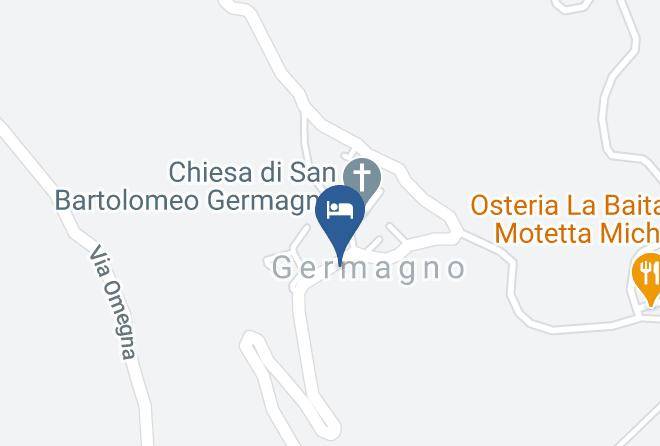 Verbano Cusio Ossola - Germagno Restaurant Maps