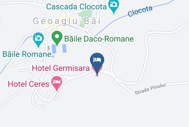 Geoagiu - Germisara Hotel Maps