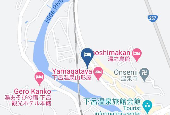 Gero City - Bosenkan Maps