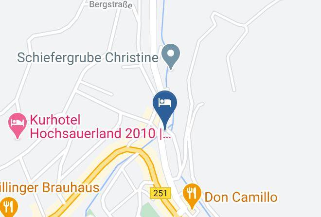 Waldeck Frankenberg - Gerstengarbe Deiches Fremdenheim Maps