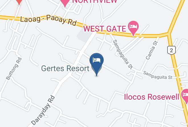 Ilocos Norte - Gertes Resort Maps