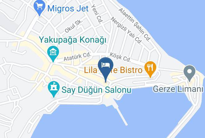 Gerze - Gerze Otel Maps