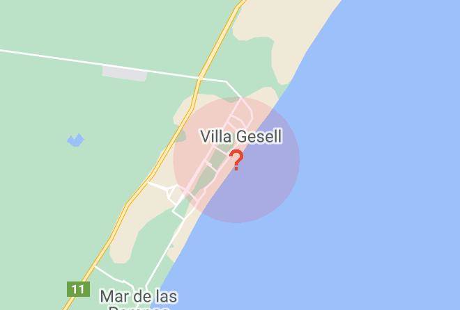 Villa Gesell - Gesell Mar Maps