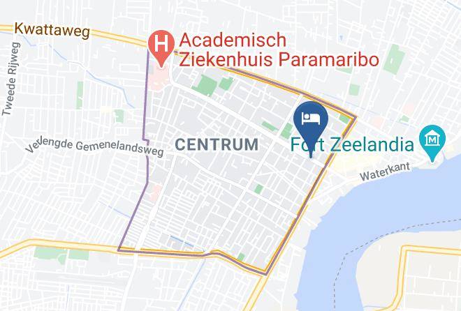 Centrum Paramaribo - Gess Hotel Maps