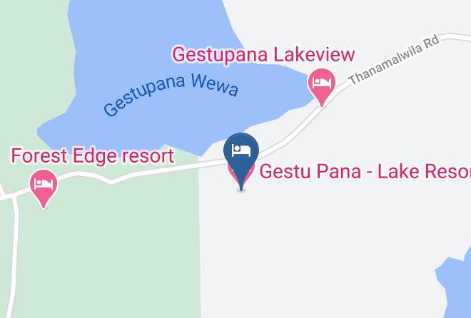 Gestu Pana Lake Resort Map