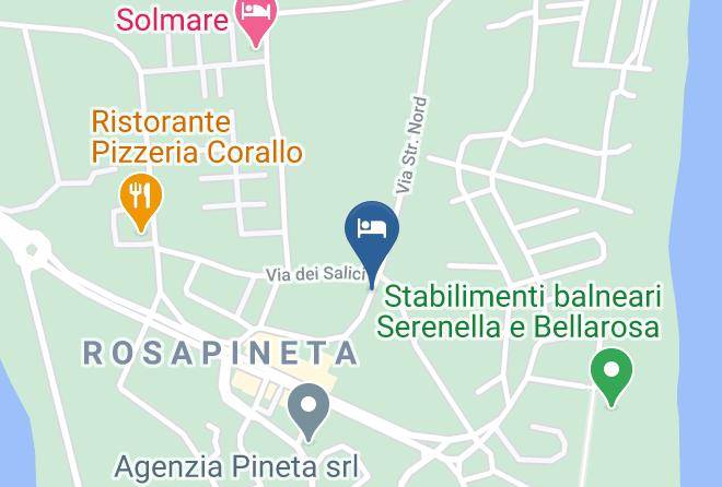 Rovigo - Gest Vill Turistici Rosapineta Sas Maps