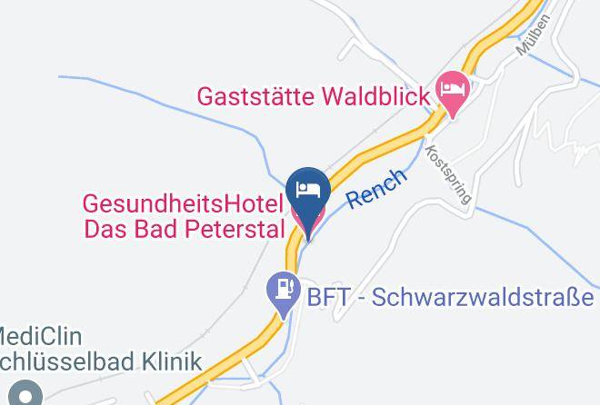 Ortenaukreis - Gesundheitshotel Das Bad Peterstal Maps