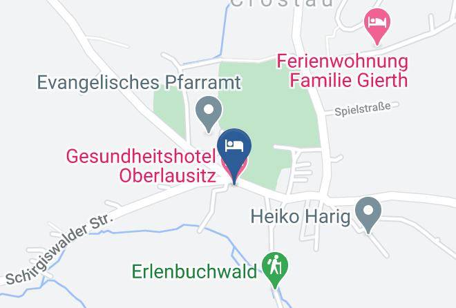 Bautzen - Gesundheitshotel Oberlausitz Maps