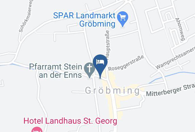 Liezen - Gesundheitshotel Spanberger Maps