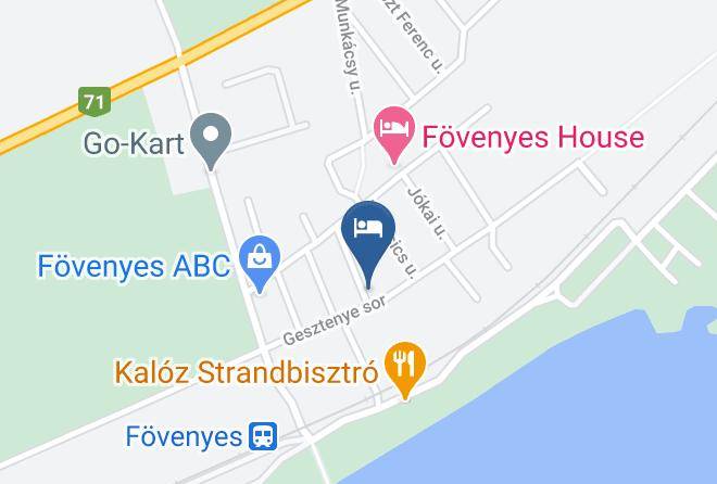 Balatonudvari - Gesztenye Nyaralopark Maps
