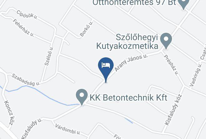 Szada - Gesztenyes Panzio Maps
