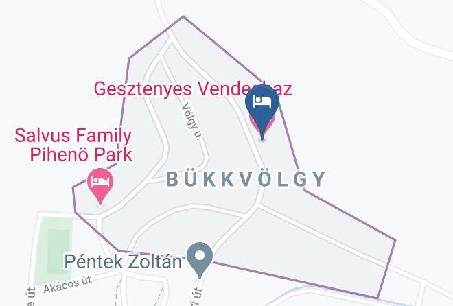 Bukkszek - Gesztenyes Vendeghaz Maps