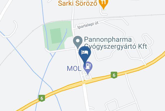 Pecsvarad - Gesztenyes Vendeglo Es Panzio Maps