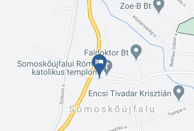 Salgotarjan - Gesztenyeskert Vendeghaz Maps