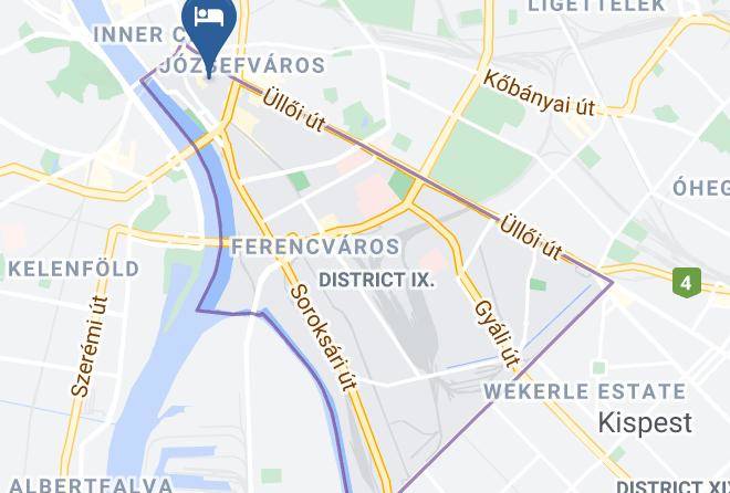 Budapest 9 Kerulet - Getaway Budapest Maps