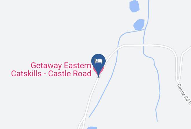 Getaway Eastern Catskills Castle Road Map
