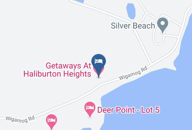 Haliburton - Getaways At Haliburton Heights Maps