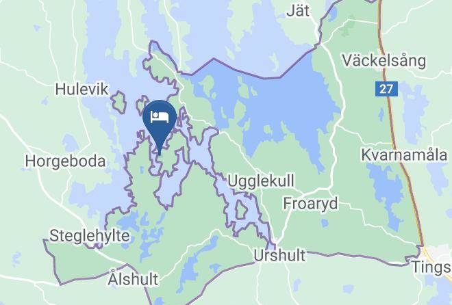 Tingsryd - Getno Gard Lake Asnen Resort Maps
