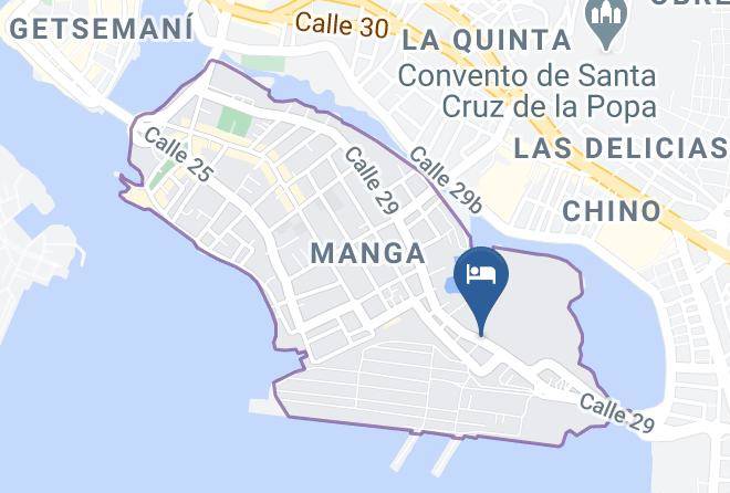 Cartagena De Indias - Getsemani Cartagena Hotel Maps