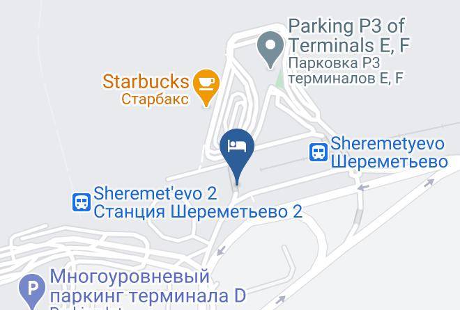Khimki - Gettsleep Sheremetyevo Airport Terminal Aeroexpress Maps
