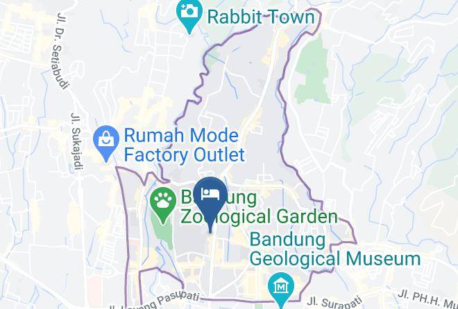 Geulis Boutique Hotel & Cafe Bandung Map