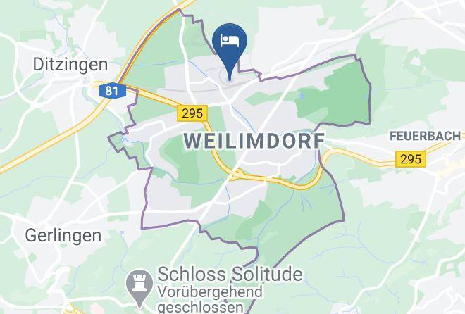 Stuttgart - Gewerbliche Zimmervermietung P&p V V Ug Maps
