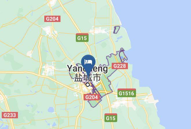 Yancheng - Geya Hotel Maps