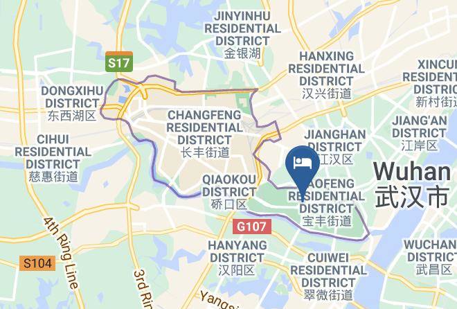 Wuhan - Gezhouba Hotel Wuhan Maps