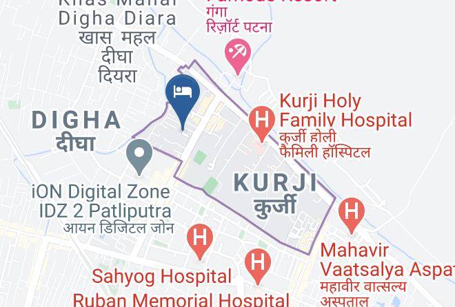 Patna - Ghar Aangan Resort Maps