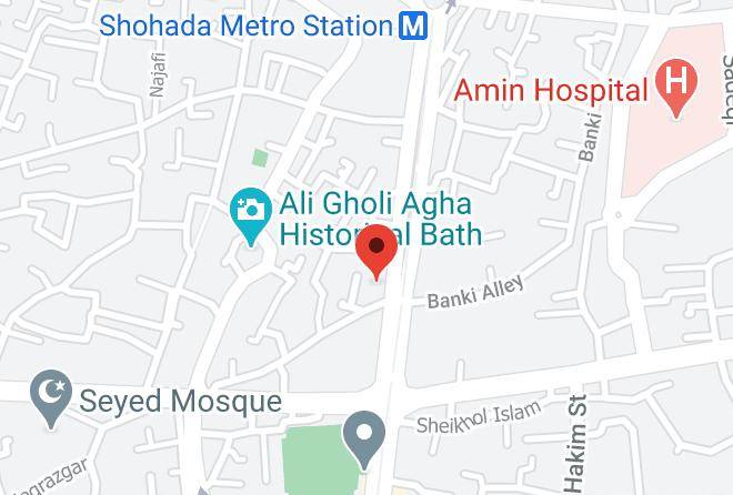 Isfahan - Ghasr Hotel Maps