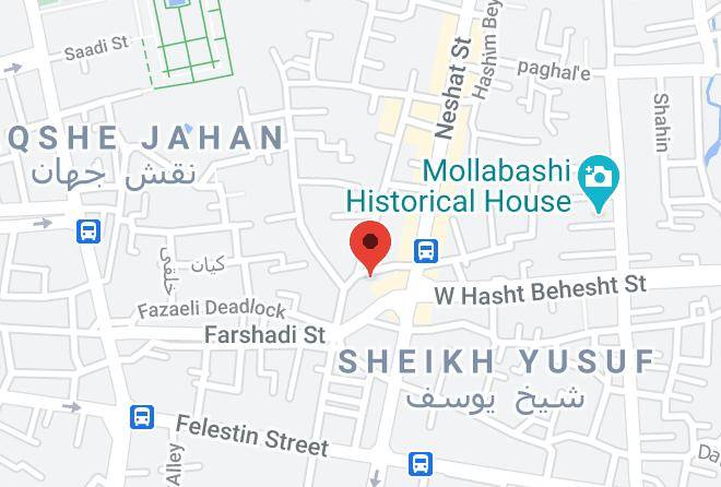 Isfahan - Ghasr Monshi Boutique Hotel Maps