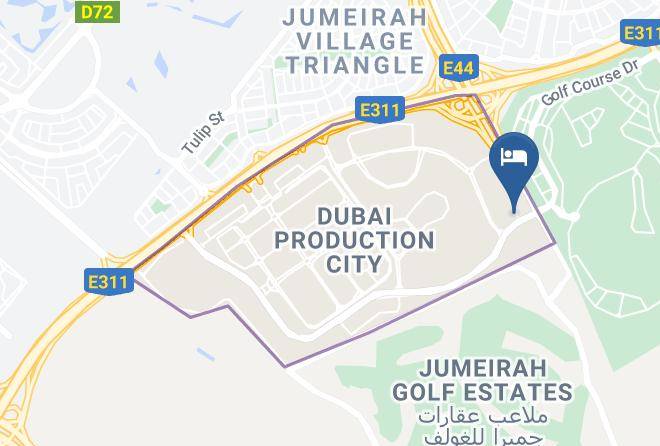 Dubai - Ghaya Grand Hotel Maps