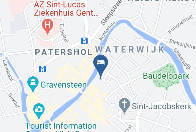 East Flanders - Ghent River Hotel Maps