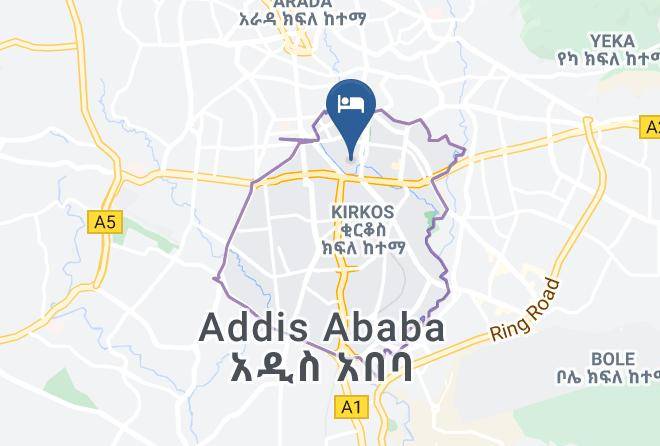 Addis Ababa - Ghion Hotel Maps